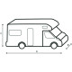 HOUSSE DE CAMPING CAR SI 7,50-8,00 M