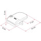 SAFE DOOR FRAME 3 BLACK