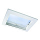 DOME DE TOIT MIDI HEKI STYLE A LEVIER BLANC AVEC VENTILATION 70 X 50 CM