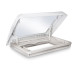 DOME DE TOIT MIDI HEKI STYLE A MANIVELLE BLANC AVEC VENTILATION 70 X 50 CM