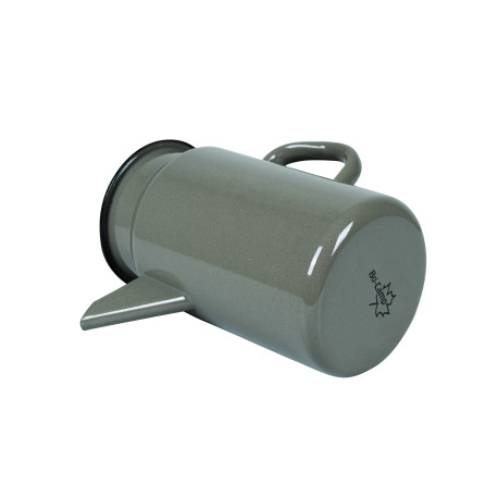 CAFETIERE EMAILLEE TAUPE VINTAGE