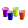 SET DE 4 VERRES A EAU SANALIVING 0,25L FUCHSIA