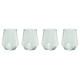 SET DE 4 VERRES A EAU TRITAN TRANSPARENT