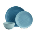 KIT MELAMINE 12 PIECES NUANCES DE BLEU