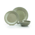 KIT MELAMINE 12 PIECES VINTAGE BEIGE
