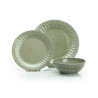 KIT MELAMINE 12 PIECES VINTAGE BEIGE