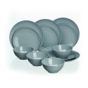 SET COOL GREY 12 PIECES ANTI GLISSE