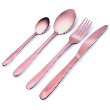 ENSEMBLE DE COUVERTS 16 PCS CUIVRE