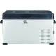 GLACIERE COMPRESSION 30L COQUE METAL - GRIS