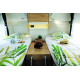 LIT TOUT FAIT TROPICAL 160X210 CM INCASA