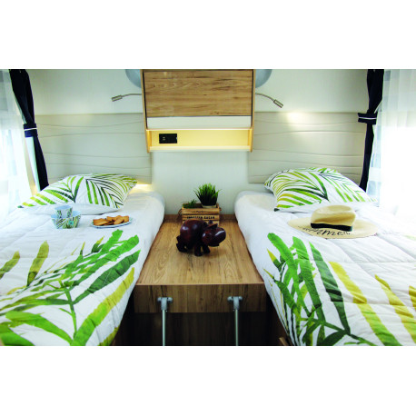 LIT TOUT FAIT TROPICAL 160X210 CM INCASA