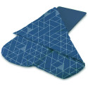 COUCHAGE 66 COMPACT - Geo Navy (66x190x2,5) - DUVALAY