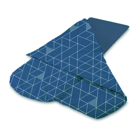 COUCHAGE ROOFVAN COMPACT 120 - Geo Navy (120x190x2,5) - DUVALAY