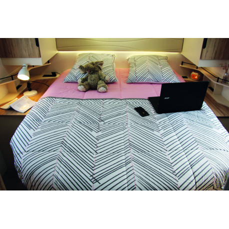 LIT TOUT FAIT NORDIQUE 160X210 CM INCASA