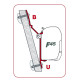 ADAPTATEUR B 8 CM