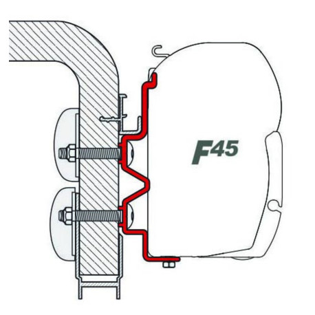 ADAPTATEUR HYMER CAMP 4.50 M