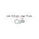 BIKE BLOCK PRO 1 EMBOUTS GRIS