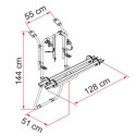 CARRY BIKE TRAFIC DS TOIT STAND.