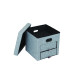 CUBE DE RANGEMENT A TIROIRS VINTAGE 40x40
