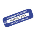 ETIQUETTE IDENTIFICATION VELO