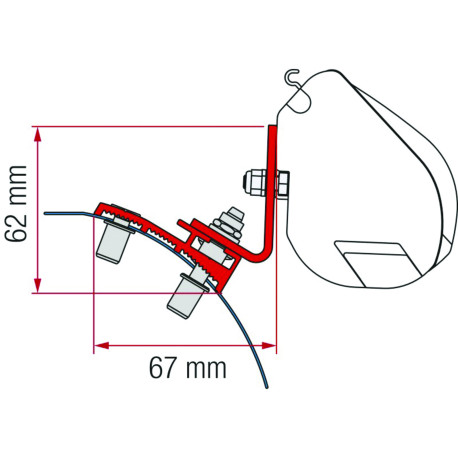 KIT PSA APRES 2018 2 PIECES F35PRO