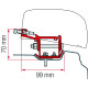 KIT RENAULT TRAFIC APRES 2014 POUR L2 F40VAN 2 PIECES