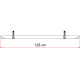 RAIL QUICK PRO ANODISE EMBOUTS NOIRS