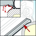 RAIN GUARD LOWER PRIX AU METRE VENDU EN ROULEAU DE 20