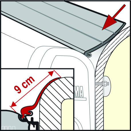 RAIN GUARD PLUS PRIX AU METRE VENDU EN ROULEAU DE 20