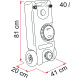 ROLL TANK W EAUX USEES 40L