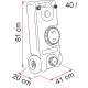 ROLL TANK W EAUX USEES 40L
