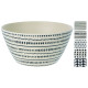 SALADIER Ø 24CM BAMBOU ETHNIC 4 MOTIFS ASSORTIS