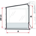 SIDE PRO SW F45 PLUS 2,25-2,80m