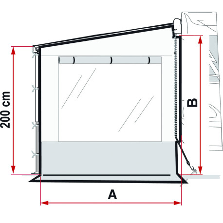 SIDE W PRO F45 SHADE LEFT