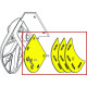 SPACER KIT SAFE DOOR BLANC