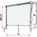 SUN VIEW SIDE CARAVANSTORE XL