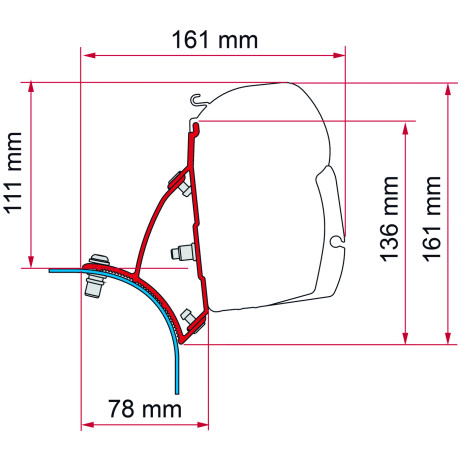 KIT VW T5 / T6 LIFT ROOF - DB F45S NEW 2024