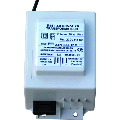 TRANSFORMATEUR INTÉRIEUR WR 30W
