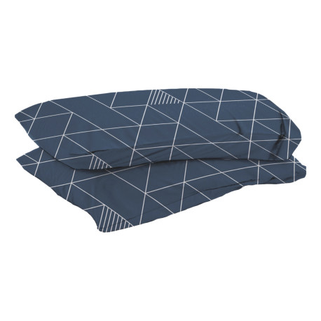 TAIE DOREILLER x1 (73x51)- Geo Navy - DUVALAY