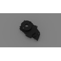 EMBOUT DE BANDEAU FRONTAL GAUCHE F80S DEEP BLACK