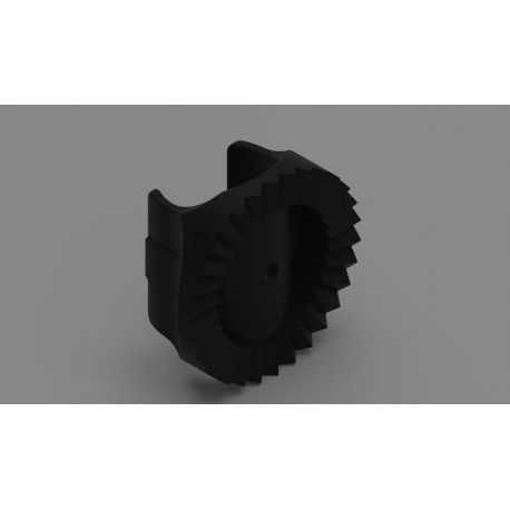 ENTRETOISE CRANTEE BLACK POUR CARRY BIKE PRO M