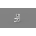 PLAQUE DE FIXATION PIED B. FRONT. F45TIL
