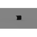 PROTECTION DROITE BLACK BARRE DE FIXATION CB