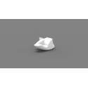 EMBOUT DROIT BLANC BANDEAU FRONTAL