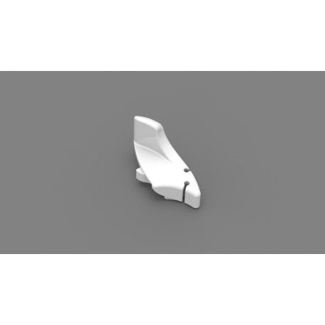 EMBOUT GAUCHE BLANC BANDEAU FRONTAL