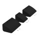 KIT ROOF RAIL D EXTRA COVER DEEP BLACK