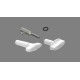 MANIVELLE + RALLONGE VENT RAL 9016