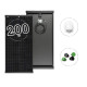 PANNEAU SOLAIRE MONOCRISTALLIN 200 W 1475 X 705 X 55 MM BLACK BOOST