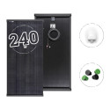 PANNEAU SOLAIRE MONOCRISTALLIN 240 W 1618X 770 X 55 MM BLACK BOOST