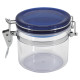 POT HERMETIQUE ROND TRANSP. 0.8L COUVER. BLEU